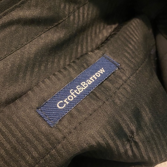 NWT - Men's Black Classic-Fit Dress Pants - Picture 5 of 8